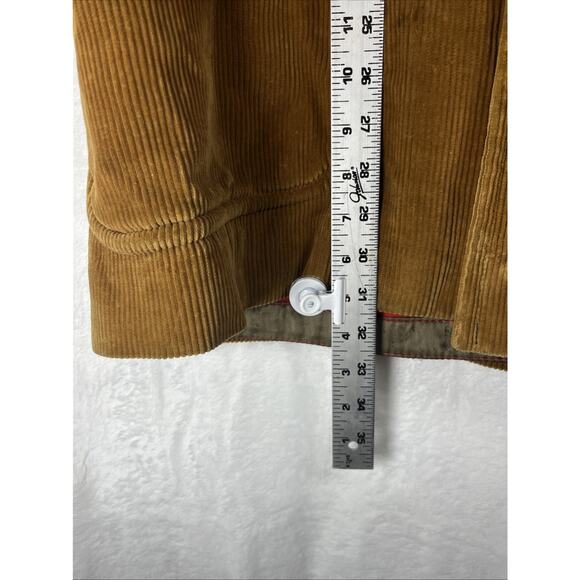 Vtg 60s 70s Atkinson Corduroy Coat Jacket 44 Tan Brown Made In Italy Vintage - Picture 8 of 13